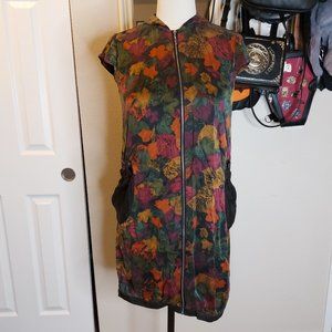 D.F.DEAR - Silk cloud gauze hooded casual dress